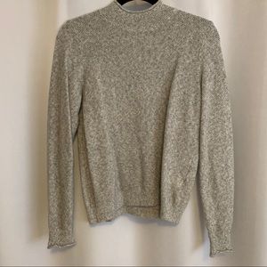 Abercrombie & Fitch gray mock neck sweater